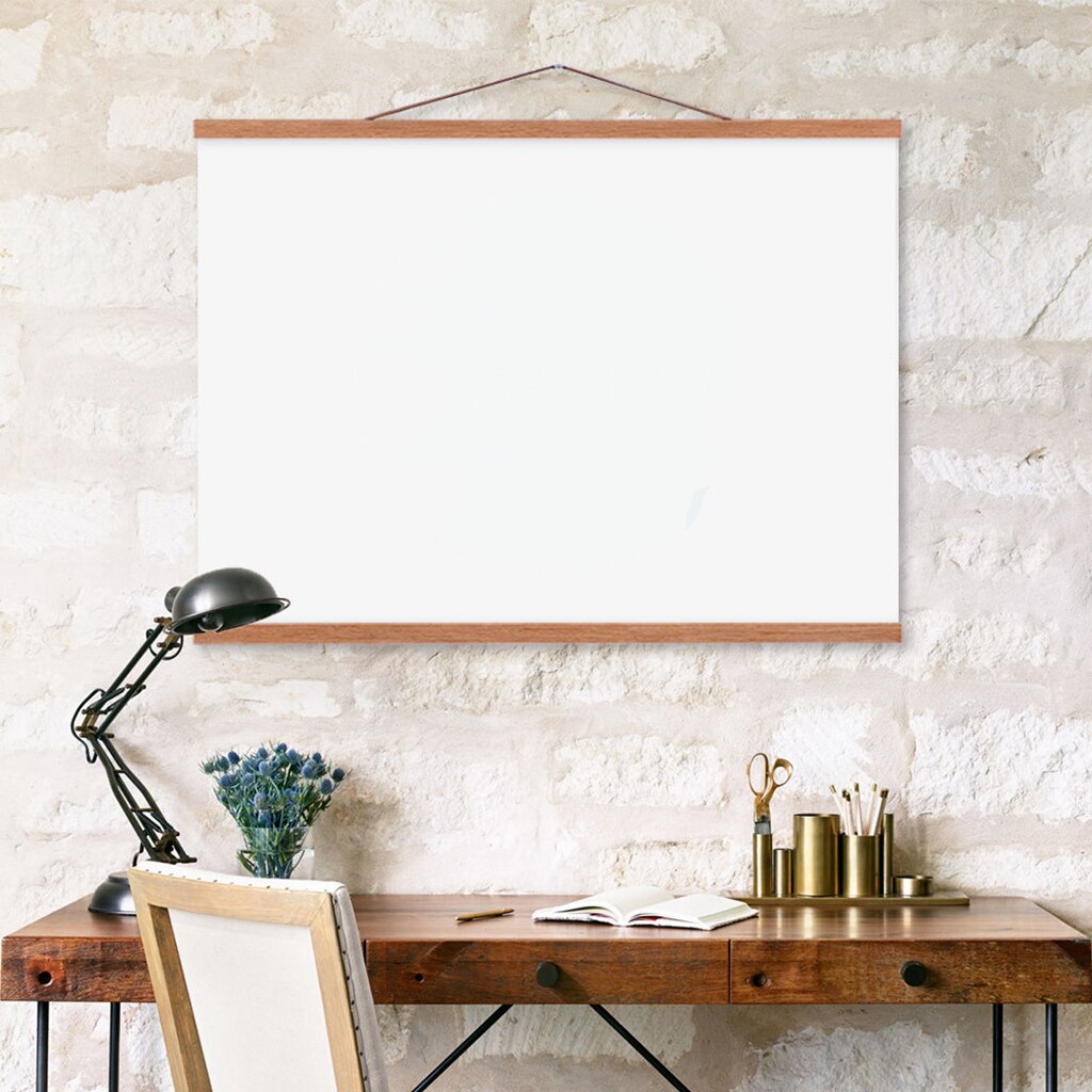 A3 A4 Holz Bilderrahmen Holz Zauberstab ing Handgemachte Magnetische Tabletop Bilderrahmen Stand Plakat Malerei Hängen Bilderrahmen