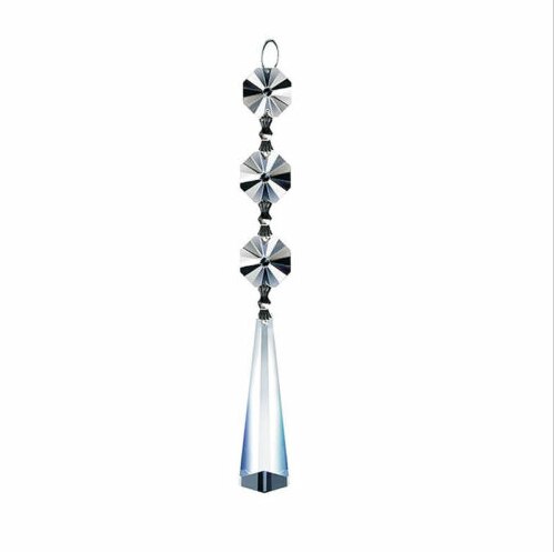 20pc Clear Opknoping Crystal Prism Kroonluchter Lamp Feng Shui Druppels Hangers 63mm