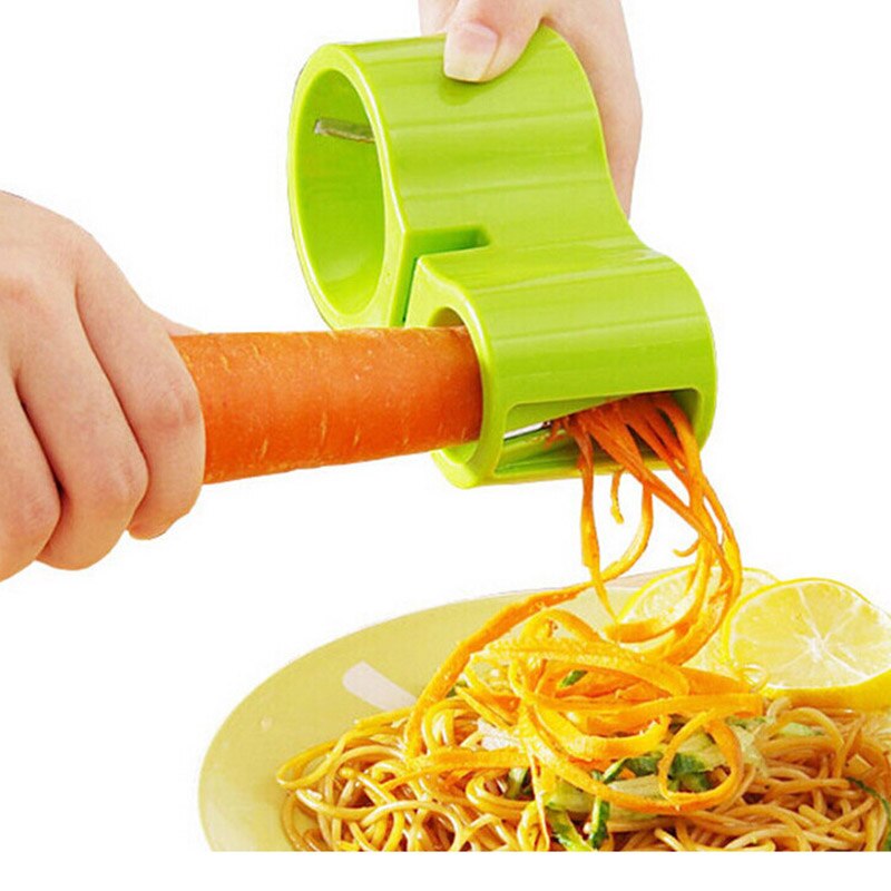 Cortador en espiral de calabacín, utensilios de cocina para cortar Pasta, espagueti, pelador