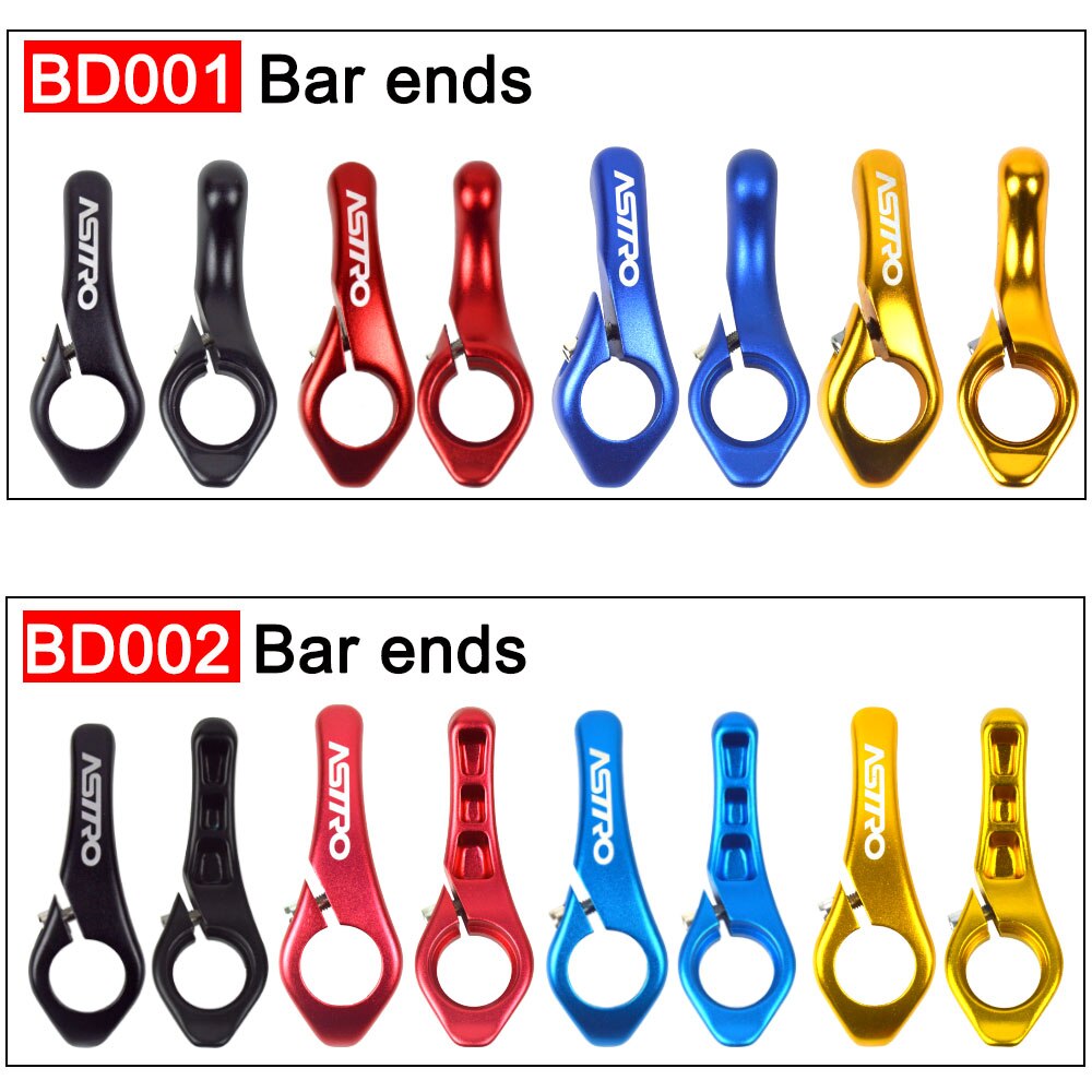 Astro fietsstuur grip fietsstuur bar end fietsen duurzaam antislip rubber mountainbike accessoires fietsonderdelen 1 paar