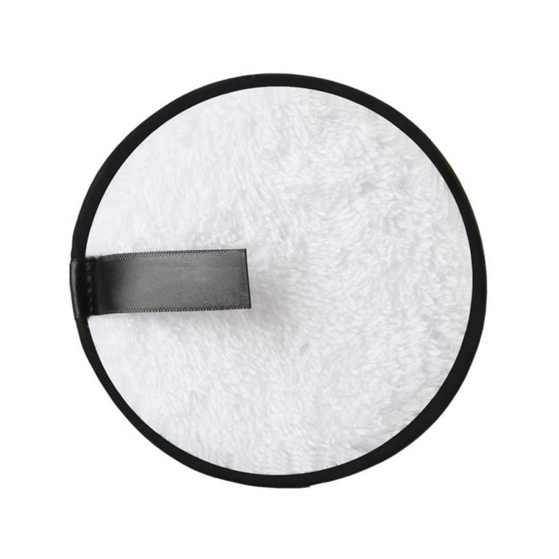 Kaksipuolinen meikinpoistosieni kasvojen pesusieni puhdistus puuvilla räpytys uudelleen käytettävä märkä sieni kasvojen puff kosmeettinen työkalu