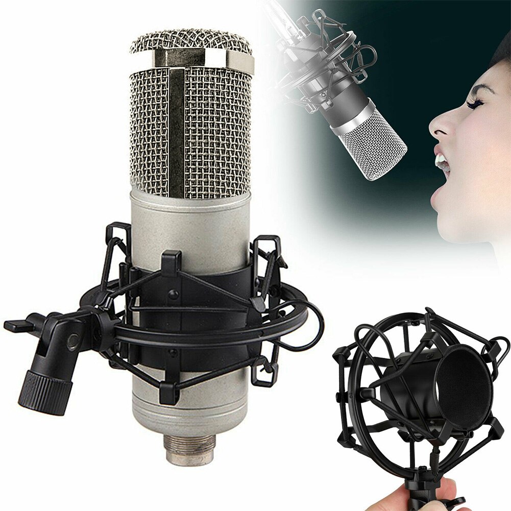 Condensator Studio Opname Ruis Broadcast Spider Verstelbare Metalen Computer Beschermende Praktische Microfoon Shock Mount