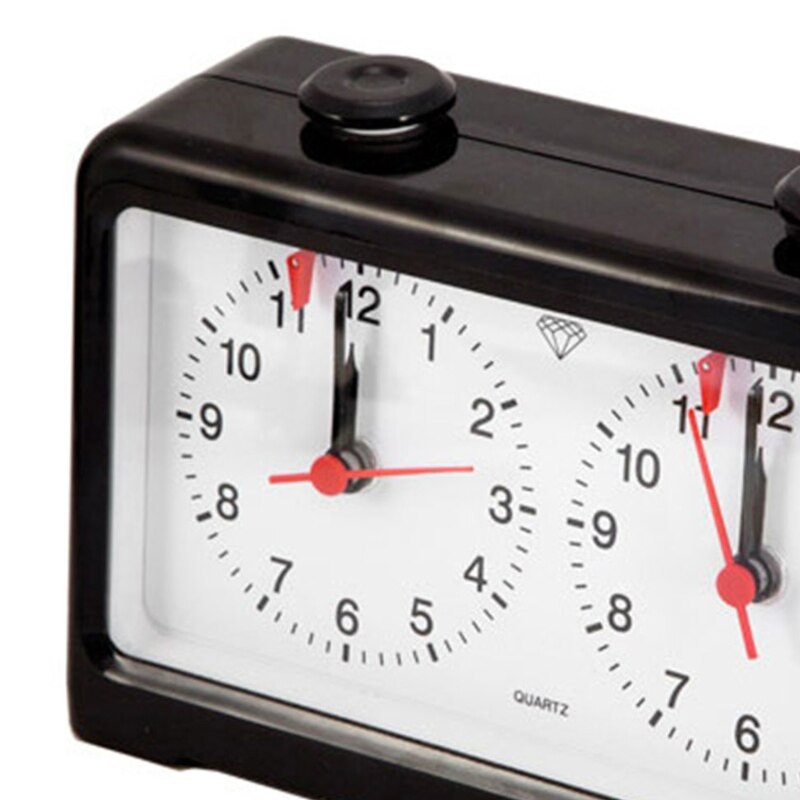 Quarz Analog Chess Clock Chinese Chess Count Up Down Timer International Chess Competition Board Game Competition