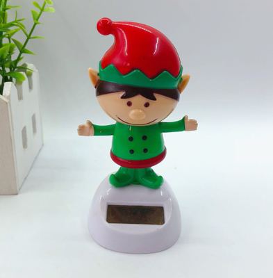 Di natale A Tema Solar Powered Danza Babbo natale Oscillante Bobble Giocattoli Della Novità Car Decor Danza Solare Giocattolo Per Bambini Regalo Di Natale: K