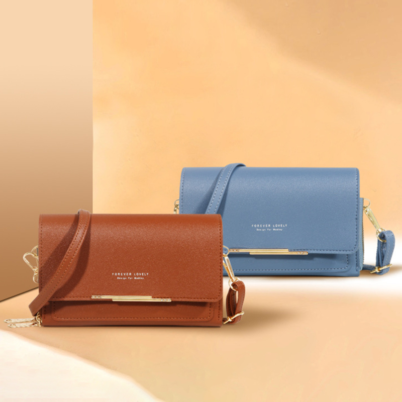 Women's Wallet Korean Handbag Multi Card Large Capacity Casual Shoulder Bag Mobile Phone Packet Style