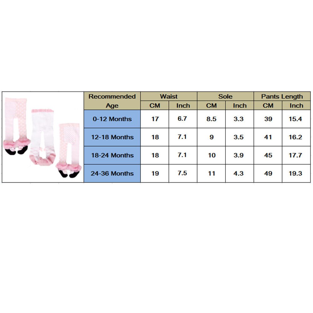 Baby Tights Pantyhose For Girls Warm Tights For Newborn Baby Stockings Lace Bow Stocking
