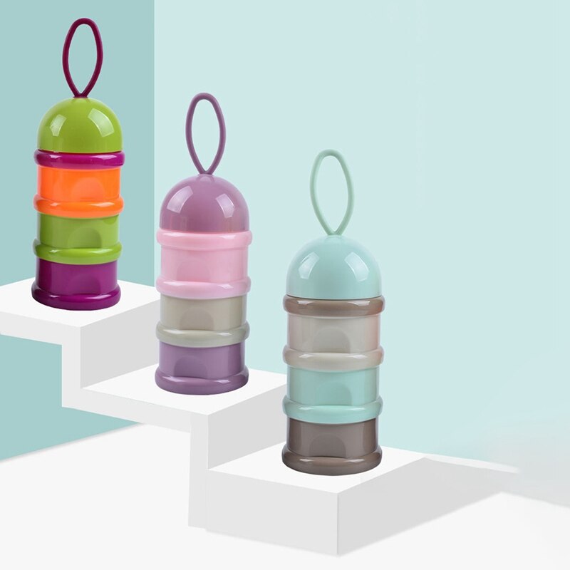 Baby Formule Dispenser Snacks Box - Draagbaar - Lagen - Niet-morsen - Melkpoeder
