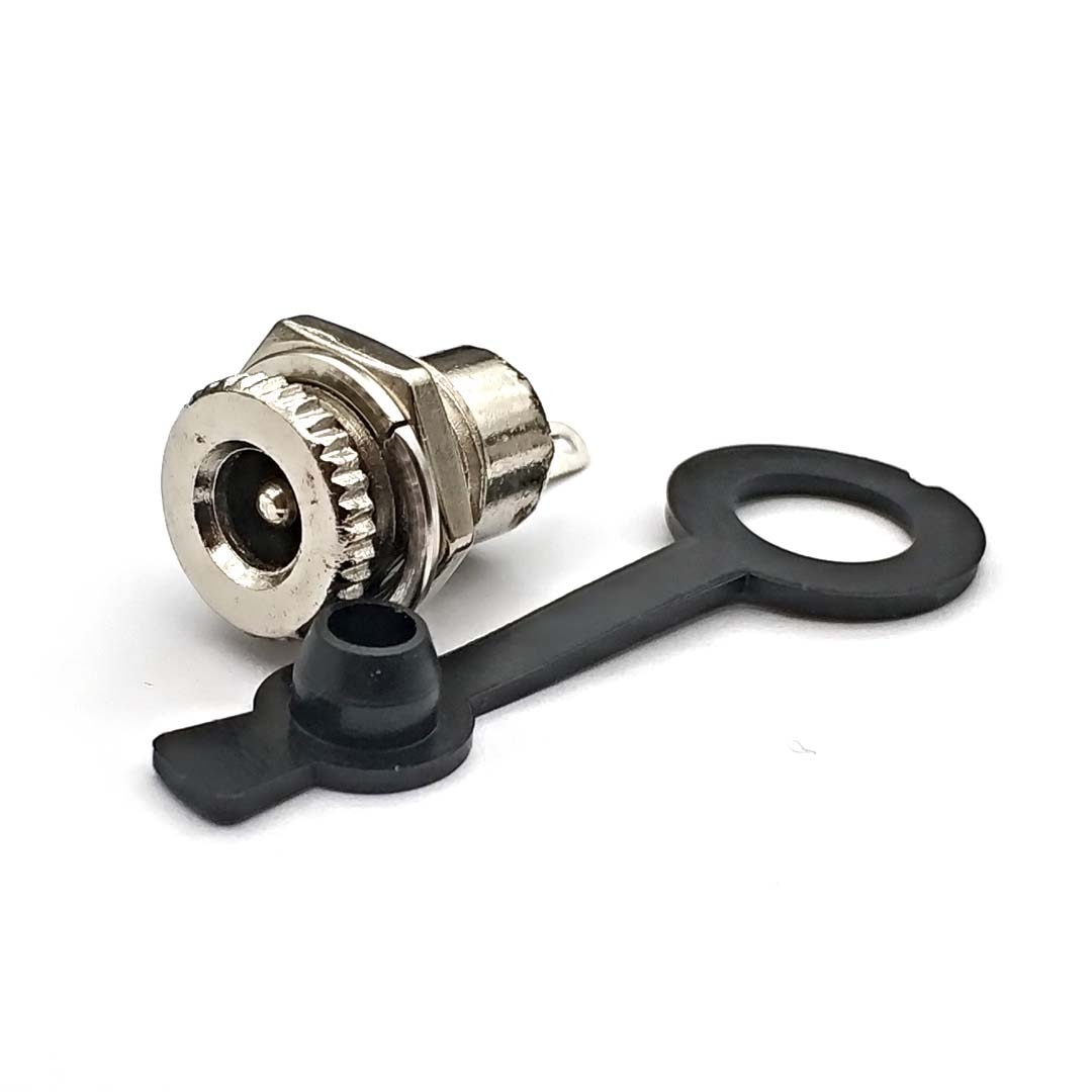 5.5 Mm X 2.1 Mm/5.5X2.5 Dc Power Jack Socket Female Panel Mount Connector Metalen Panel Mount interface Plug Draad Terminals