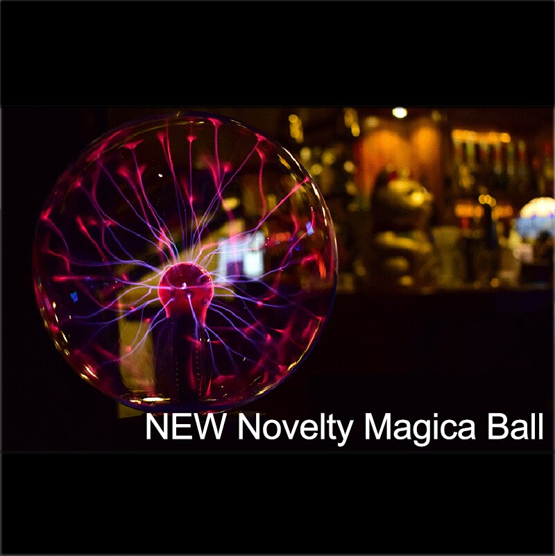 Novelty Plasma Ball Lamp Touch Lava Lamp LED Magic Night Light USB 3/4/5/6inch Kids Christmas Bedroom Decor Lighting