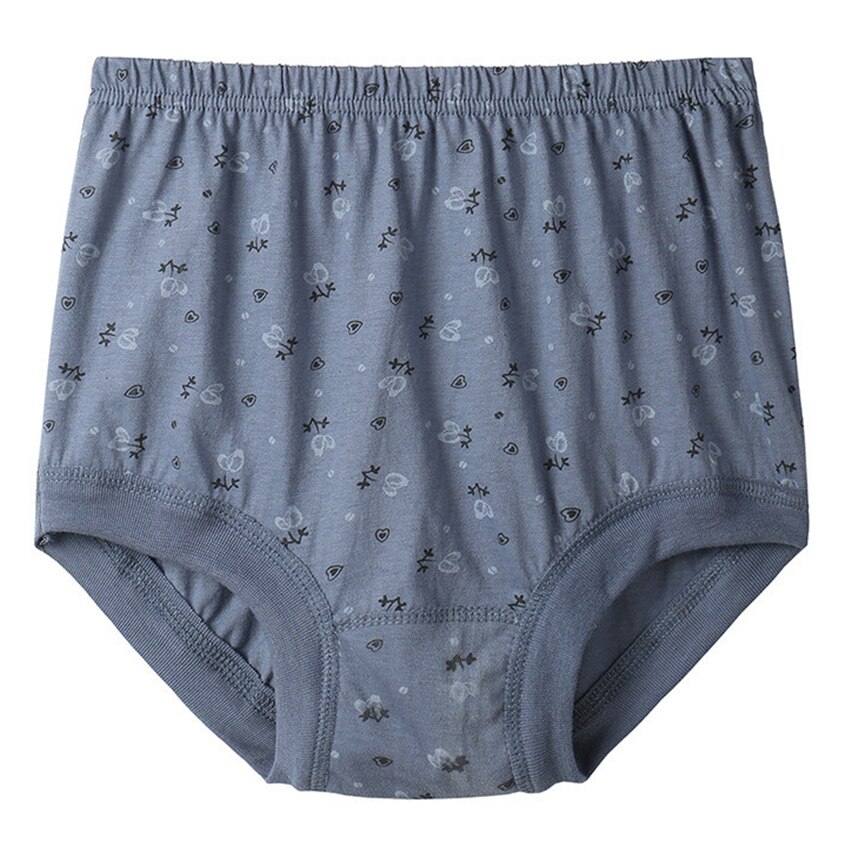 6 uds ropa interior de talla grande para mujer, calzoncillos de mujer, bragas de cintura alta, calzoncillos de algodón para mujer, ropa interior para personas mayores de mediana edad