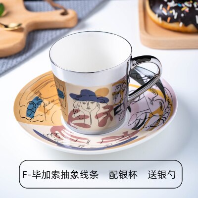 ! mirror reflection cup Coffee mugs Breakfast Milk water bottle Friend Birthday Christmas Best: Sliver F