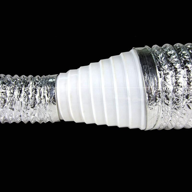 Universal Exhaust Hose Adapter Pvc Coupling Pipe Connector Fitting Diameter 80-200 Mm Duct Reducer for Air Ventilation Systems