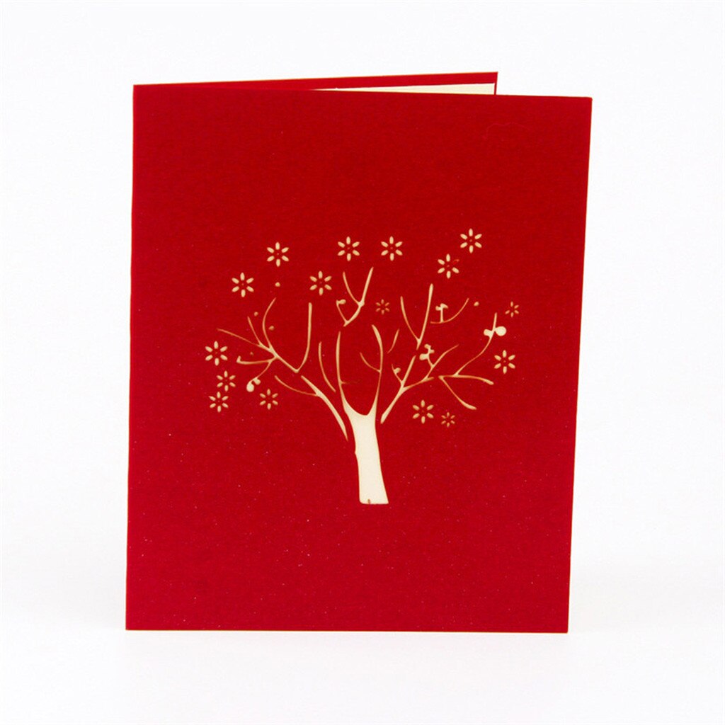 Tarjetas Pop-Up 3D de amor, de San Valentín, postal con pegatinas para sobres, invitación de boda, tarjetas de felicitación, aniversario para ella