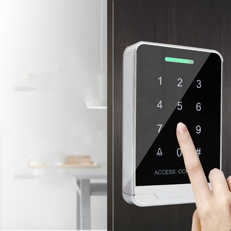 Door Access Control System Kit RFID Keypad Door Opener Panel Reader Door Control Lock 1000 User Security Home Office System