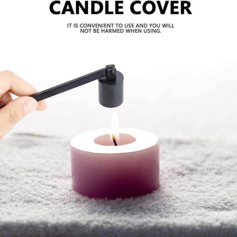 2 Stks/set Kaars Accessoire Set Rvs Schaar Kaars Bel Blussen R9JC