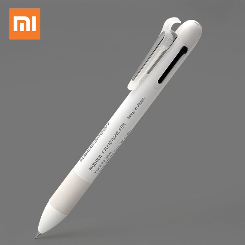 Originele Xiaomi Mijia KACO 4 In 1 Multifunctionele Pen 0.5mm Zwart Blauw Rood Refill Vulpotlood Japanse inkt Kantoor school