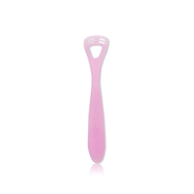 Y língua raspador língua escova de limpeza oral língua escova de dentes escova de respiração fresca remover a língua higiene oral cuidados
