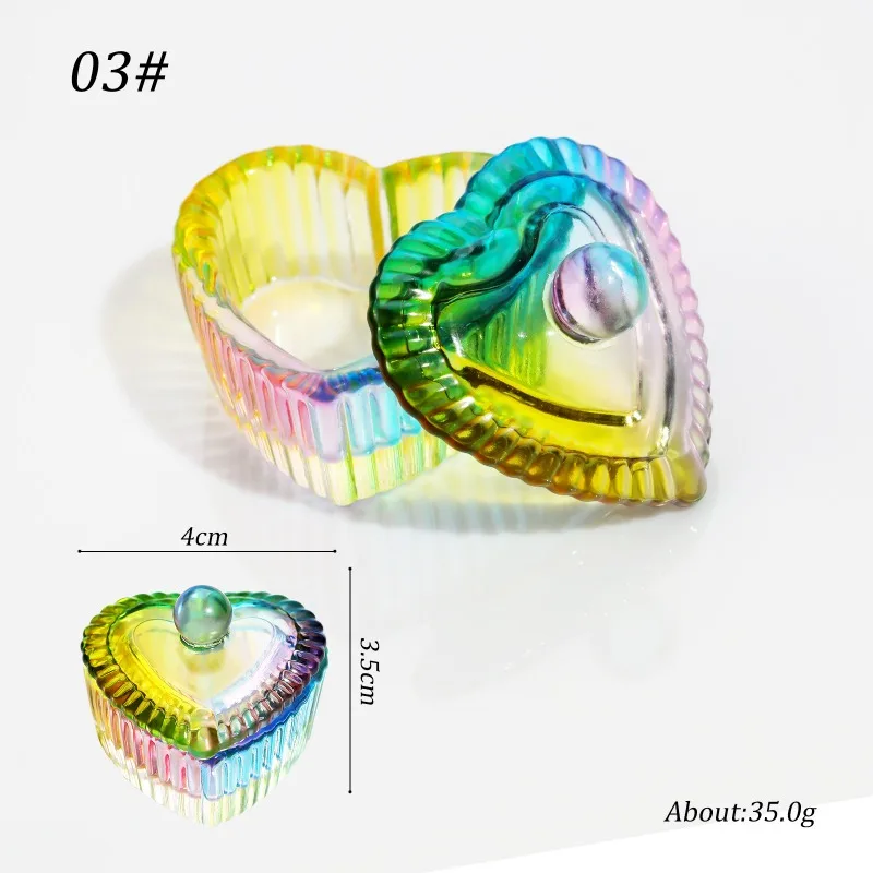 Acrylic Powder Liquid Crystal Glass Cup Aurora Colorful Cup Nail Brush Washing Mug Nail Art Tools Liquid Powders for Mixing Bowl: Dark Grey