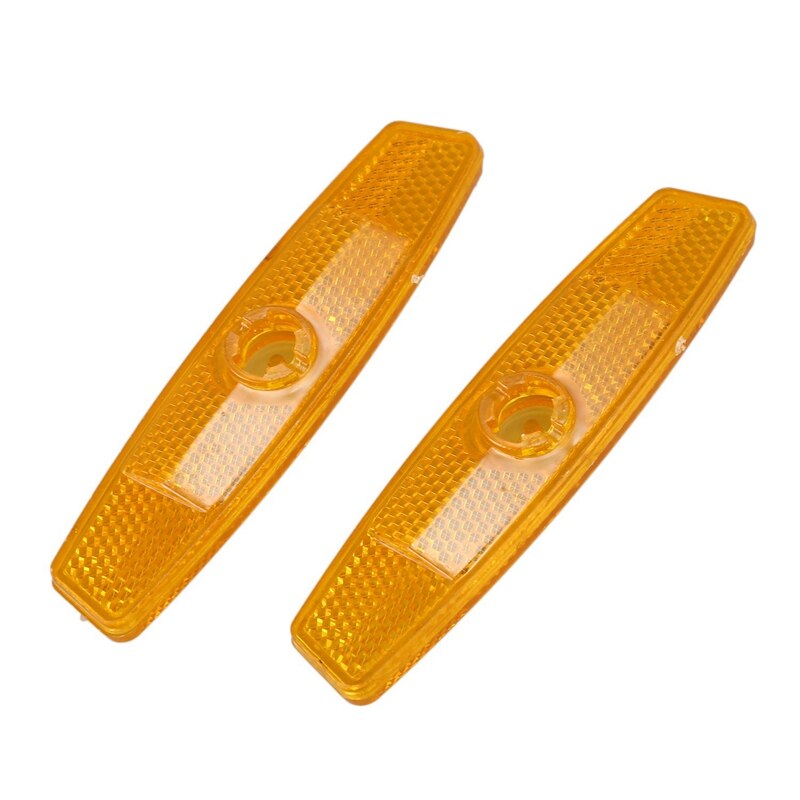 Fiets Wheel Spoke Reflectoren Reflecterende Veilig Mountain Road/Geel/1 Paar