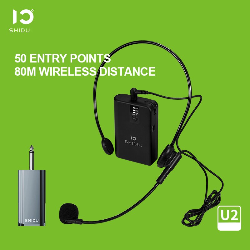 UHF Draadloze Headset Microfoon Microfoon MICROFOON Voor Voice Versterker Luidspreker luidspreker Voor Lezing Onderwijs Conferentie Gids