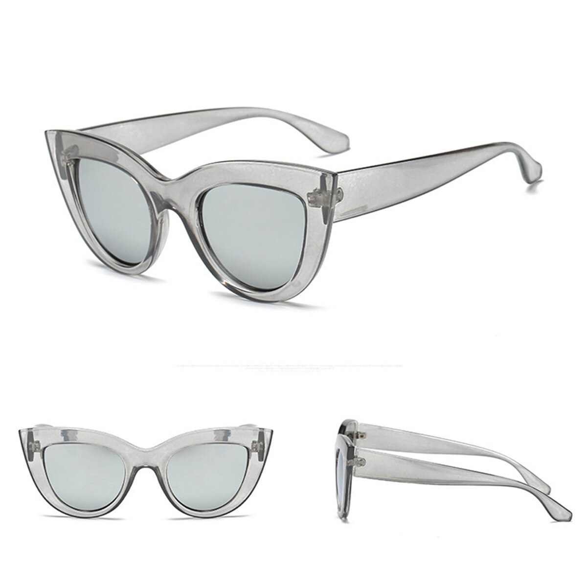 Women Ladies Cat Eye Retro Vintage Style Rockabilly Sunglasses Eye Glasses