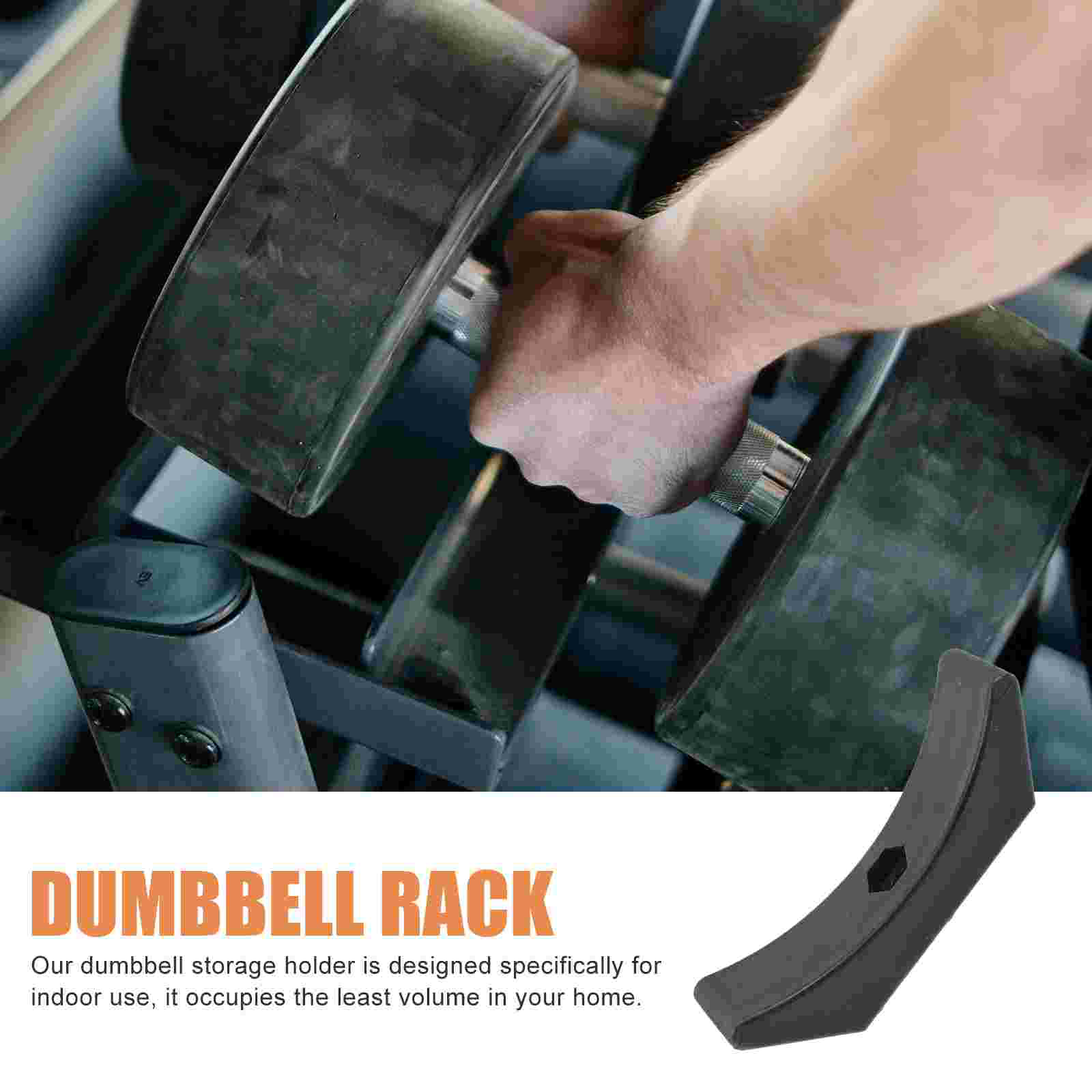 4 pezzi supporto per manubri accessorio per Fitness pesi a mano Rack per manubri da palestra per la casa Fitness