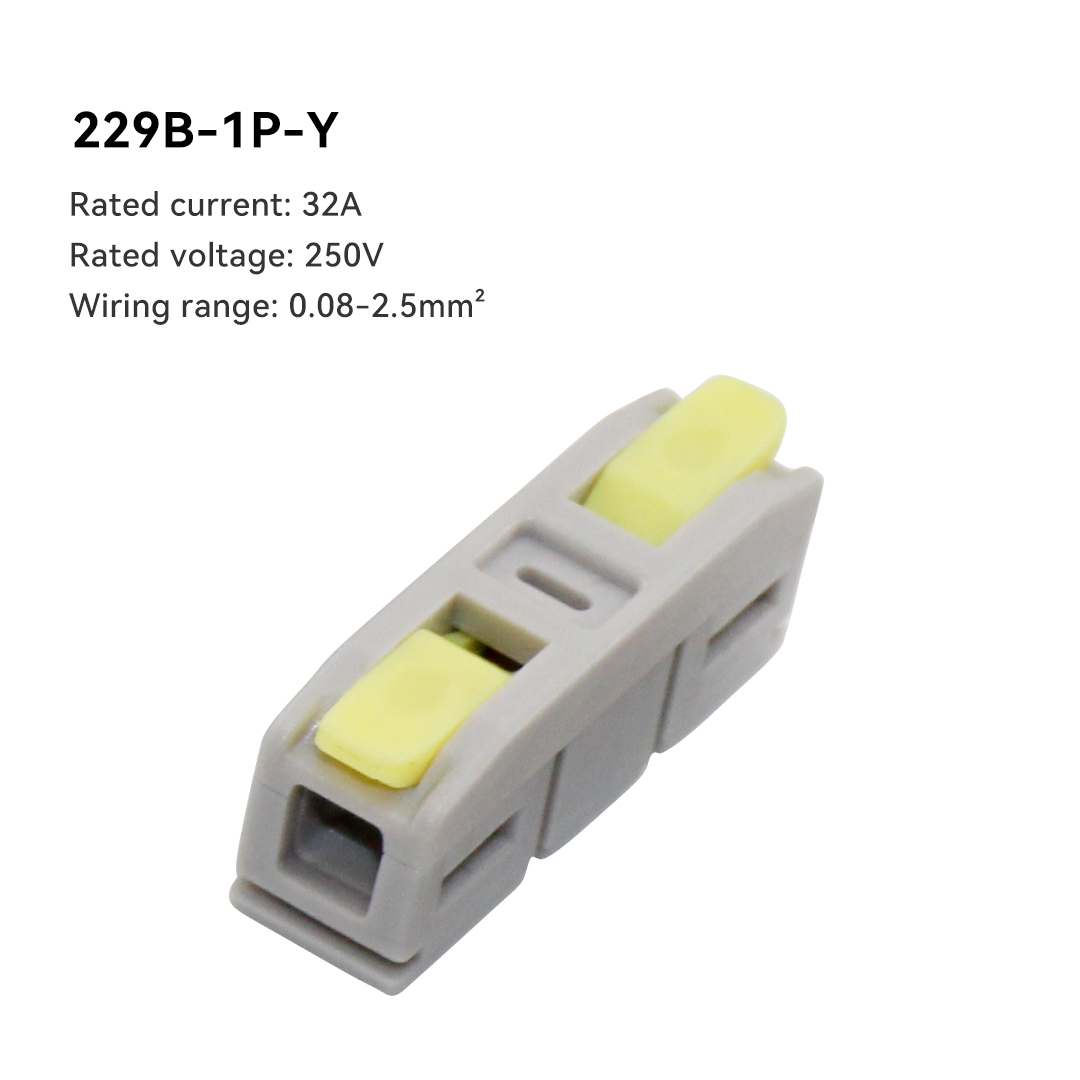 10PCS Quick Electrical Wire Connectors Universal Compact Splicing Terminal Blocks Push-in Home Cable Connectors: Dark Grey