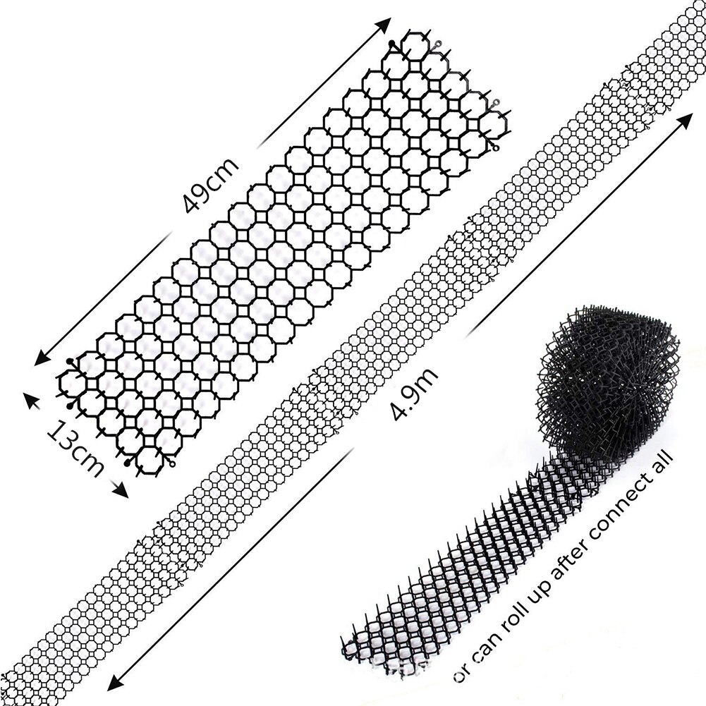 10 pièces/ensemble Scat Mat coffre-fort piqûre antiparasitaire Anti-creusement chat chien pointes sangles extérieur intérieur dissuasif dispositifs Isolation piqueur