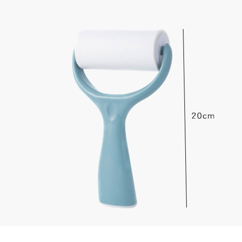 Household roller sticking device tearable clothes with dust removal paper lint removal brush sticky roller drain hair catcher