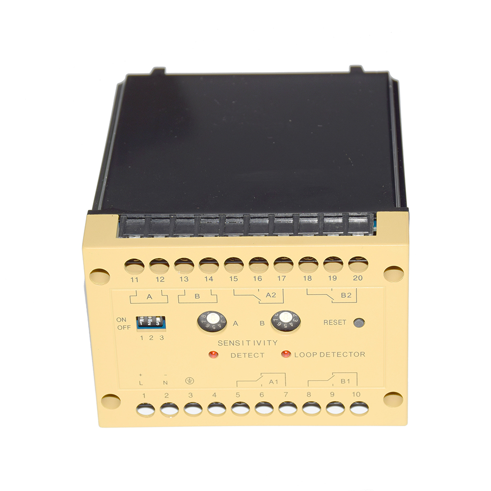 Ac 220/110V Dual Manier Inductieve Automatische Loop Voertuig Detector DLD-600-220V Reset Schakelaar Voor Parkeerplaats Systeem