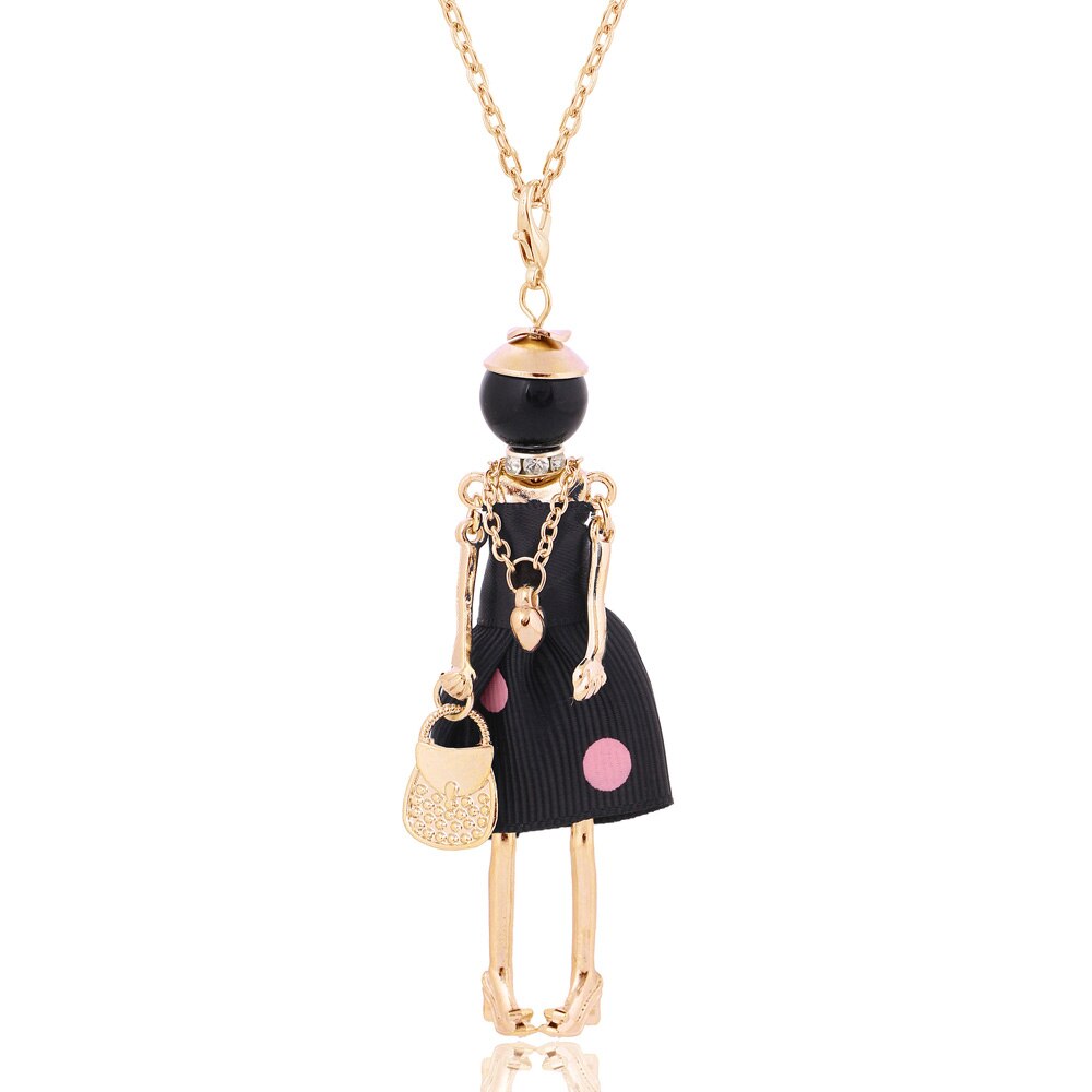 Verklaring Ketting Hanger Leuke Sieraden Lady Lange Ketting Vrouwen Bloem Charms Hanger Bohemian Maxi Accessoire