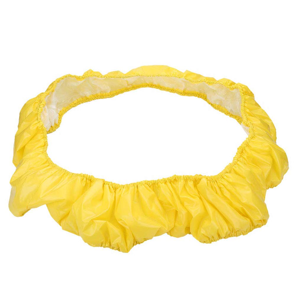 Foldable Trampoline Cloth Cover Mini Fitness Trampoline Skirt For Trampoline Protection UV Resistant For Children Jumping Bed: Yellow 45in