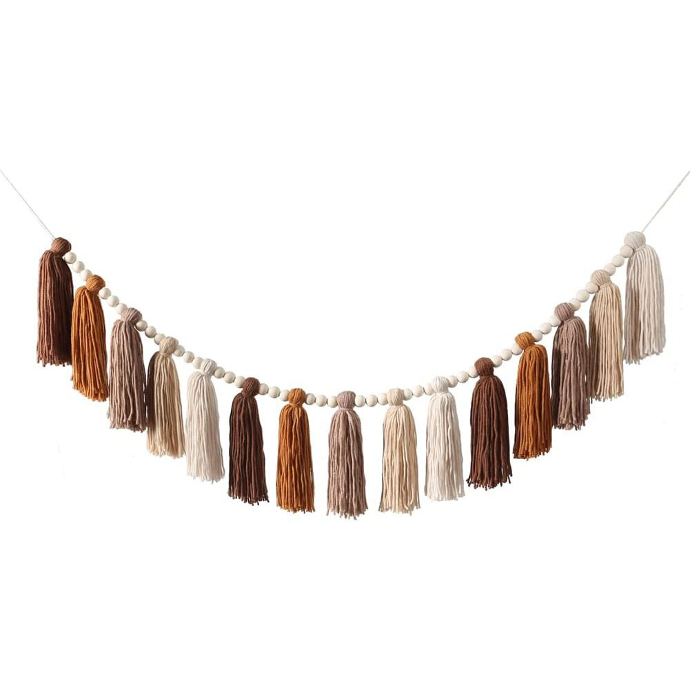 Boho kutas girlanda – dekoracja ścienna robić klasy, pokoju dziecięcego, sypialni dziecięcej, niemowlę prysznic, powrotu robić szkoły, urodzin, akademika: zielone światło