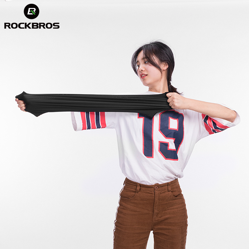 ROCKBROS bufanda de verano protección solar ciclismo sombreros mujeres hombres bicicleta bufandas Bandana absorber el sudor transpirable bicicleta bufanda babero