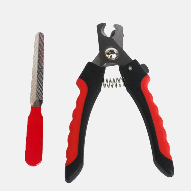 Pet Dog Nail Cutter Cat Puppy Pet Nail Clipper Animal Nail Scissor: 16cm-2