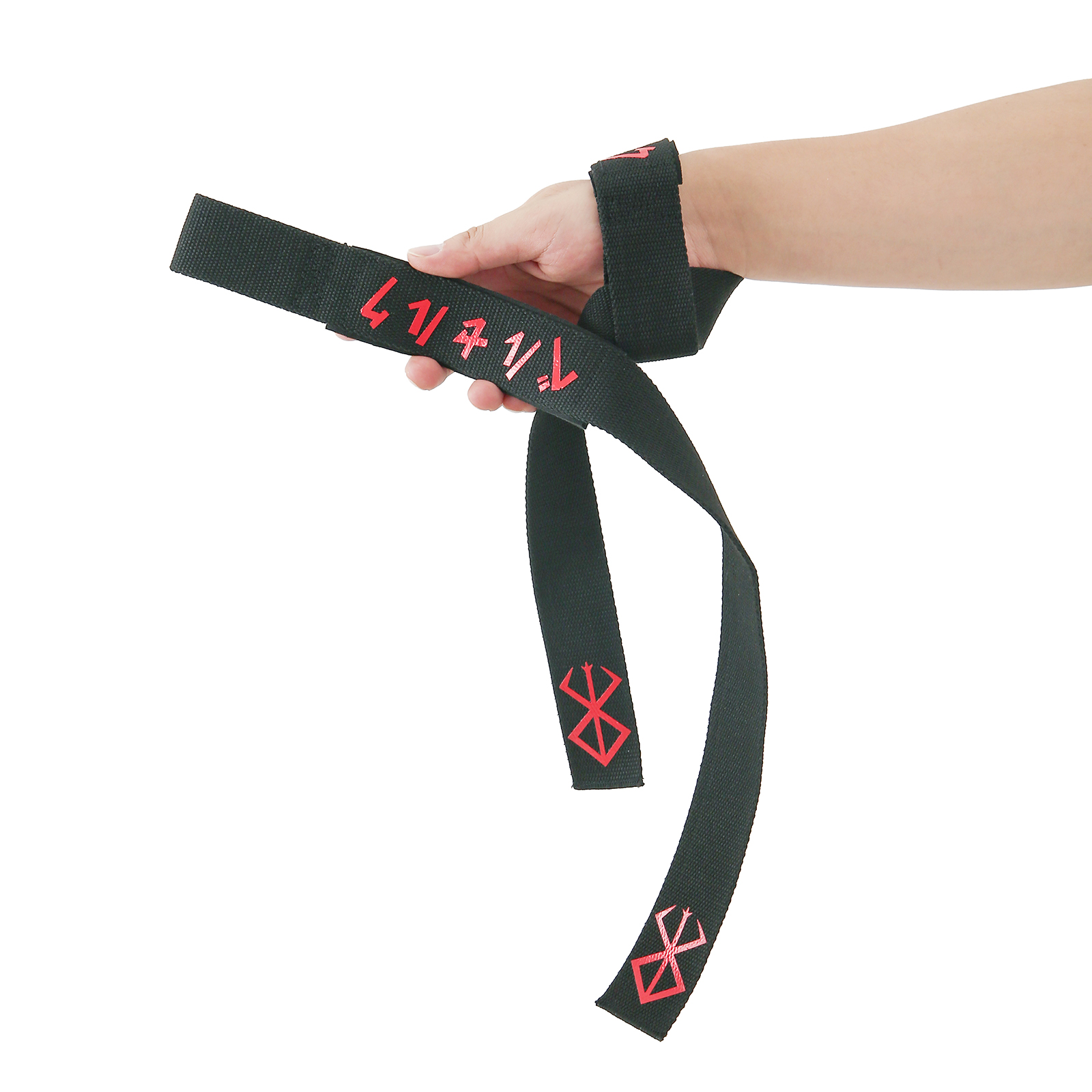 Berserk Anime Weightlifting Lifting Straps, Weight Lifting Straps Gym Power Workouts Lifting Deadlift Straps Padded Men