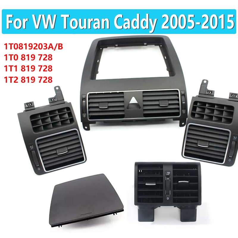 1TD819203 Car Air Conditioning Rear Air Vent for VW Touran Caddy 2005 Air Conditioning A/C Air Vent Outlet 1T0819704A