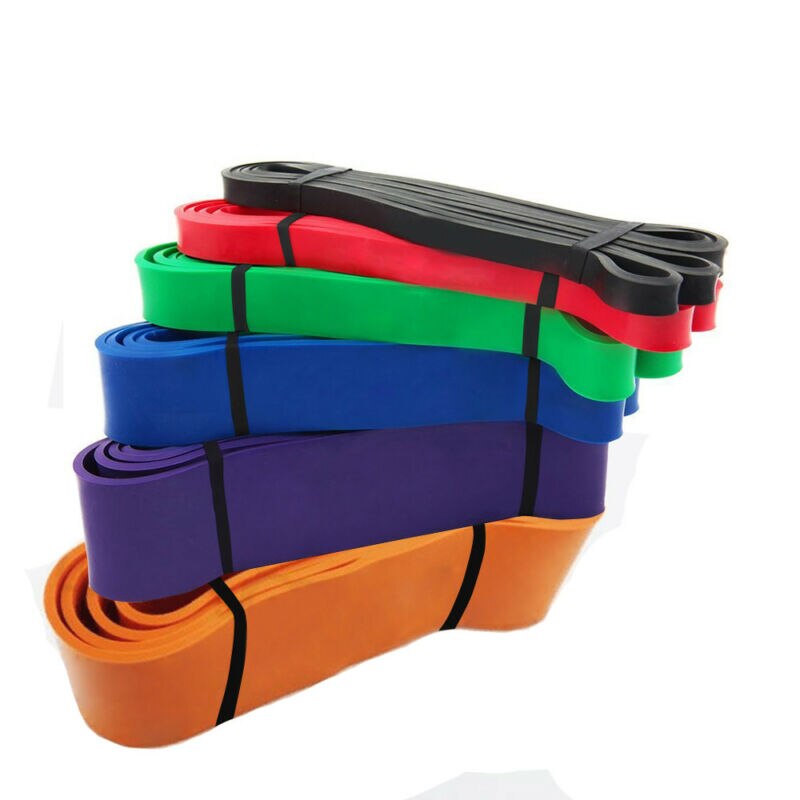 Heavy Duty Exercise Resistance Loop Set Bands Set Fitness Home Yoga Gym Pull Up