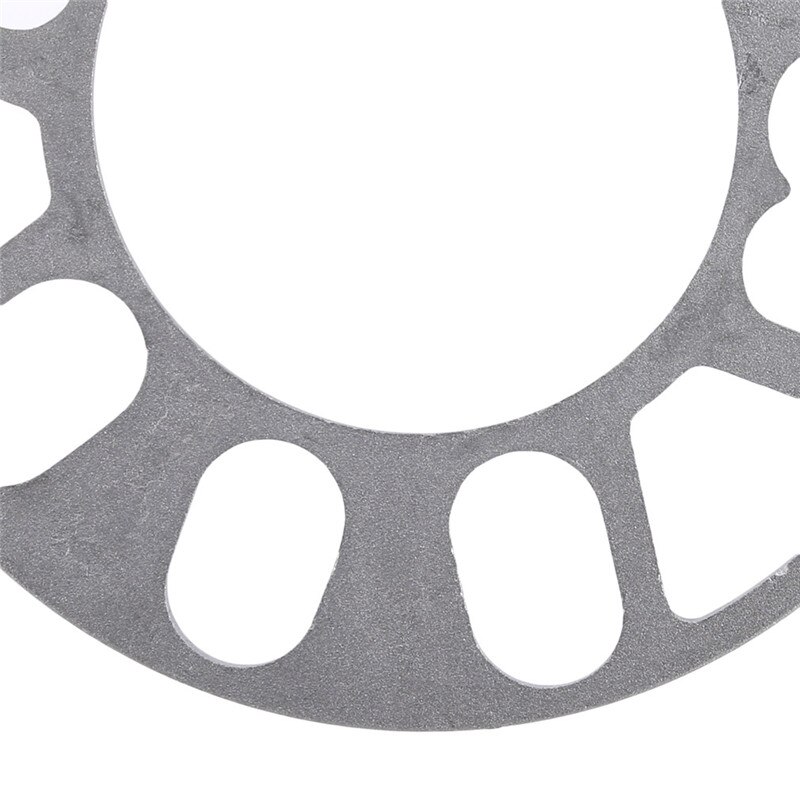 4 stuks universele auto aluminium 3mm 5mm 8mm 10mm wiel afstandshouders shims plaat 4 5 bout voor 4 x 100 4 x 114.3 5 x 100 5 x 108 5 x 114.3 5 x 120: Groente