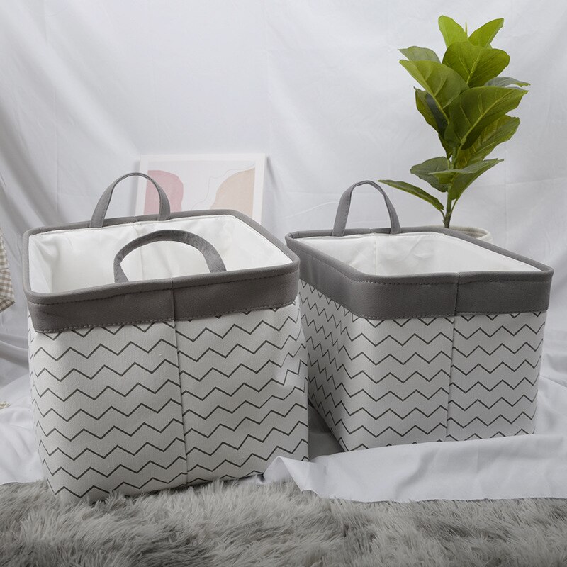 Strona główna kołdra bawełniany lniany kosz robić przechowywania wodoodporny pyłoszczelny składany pakiet usta brudny kosz na ubrania torba robić przechowywania ubrań ZB312