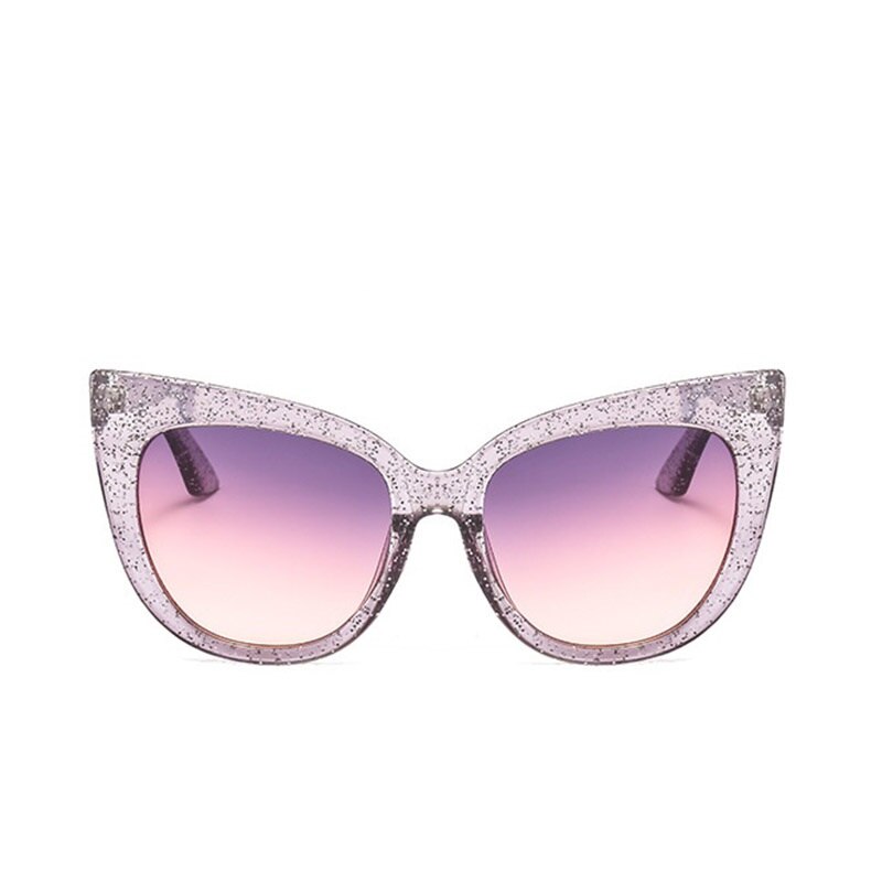 Luxe cat eye zonnebril voor dames, glanzend rood, sexy zonnebril voor dames,  uv400 ronde tinten oculos de sol
