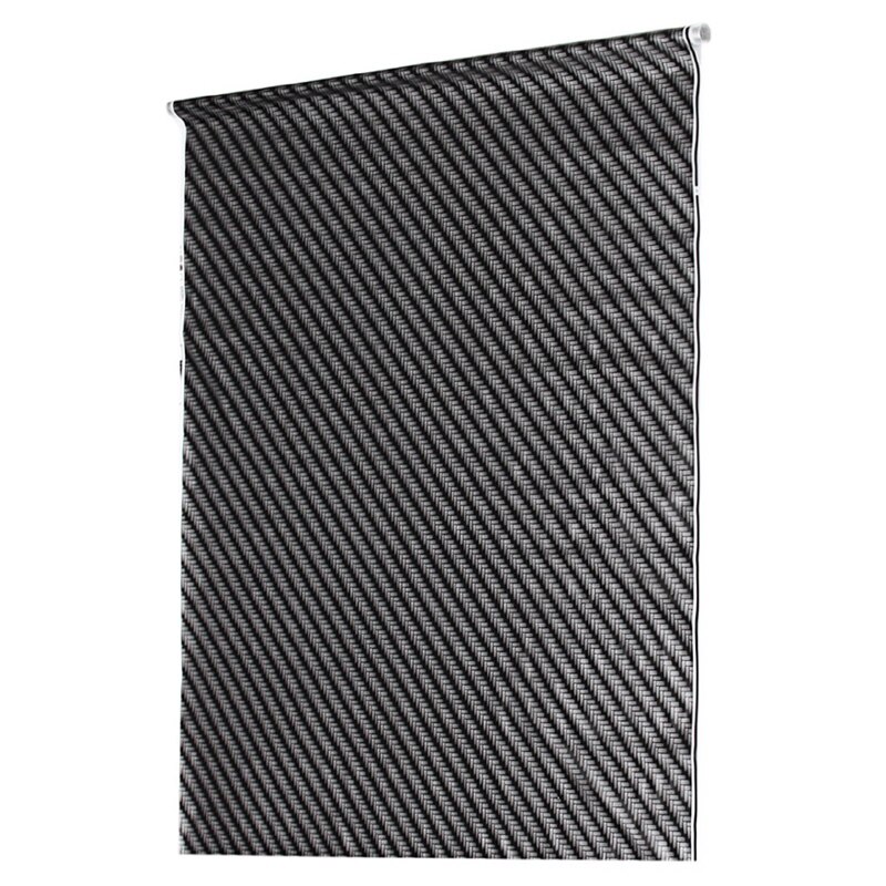 Película de impresión Hidrográfica de fibra de carbono negra, película de impresión de transferencia de agua Hydro Dip, 50cm x 500cm: Default Title