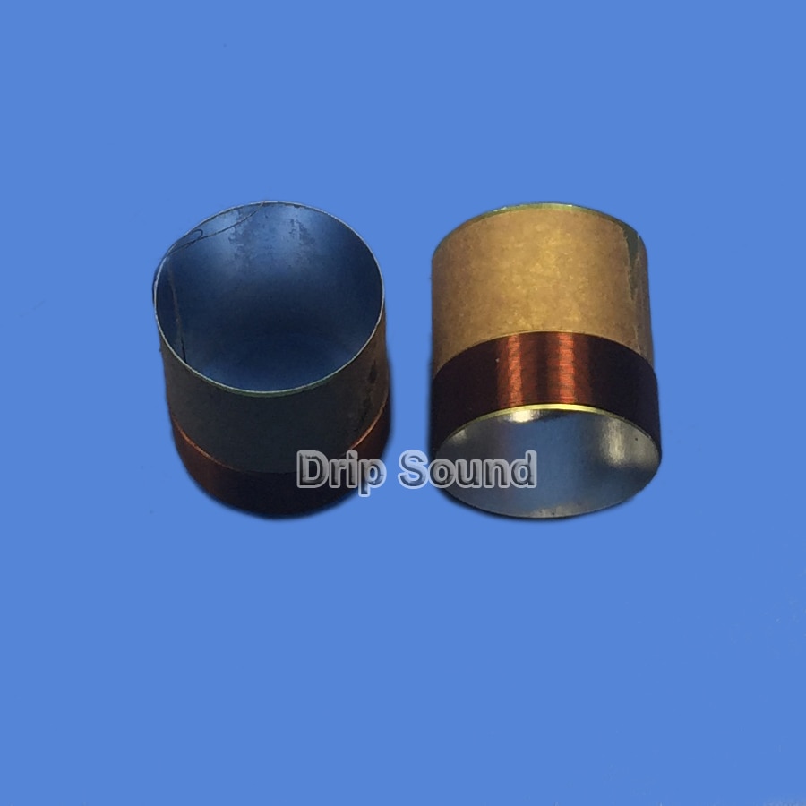 2 stücke 20,4mm 20-Ader Bass Stimme Spule ASV Weiß Aluminium Tieftöner Klang Stock Lautsprecher Reparatur Teile