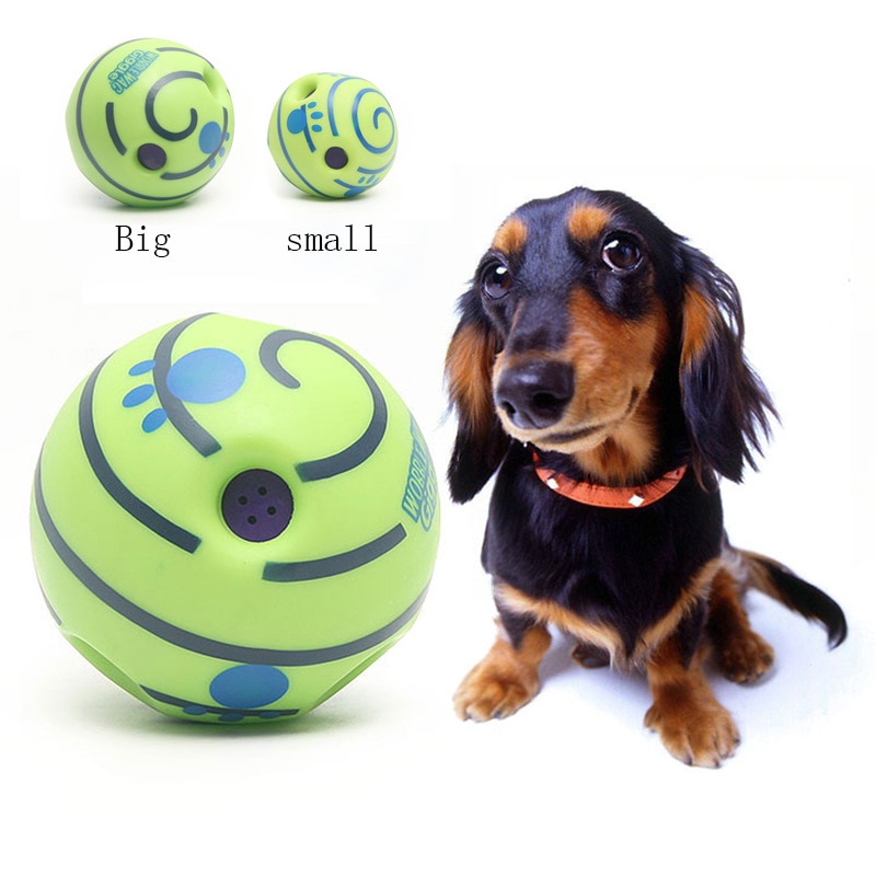 Interessant legetøjshund på kæledyrs sofa interaktiv vokalbold knirkende klingende hund tygger hund tandkugle ren stærk gummikugle