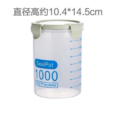 600-1500 ml keukenvoedselopslagdozen, plastic bewaardozen, plastic vershouddozen, bewaarflessen: Groente / Xxl