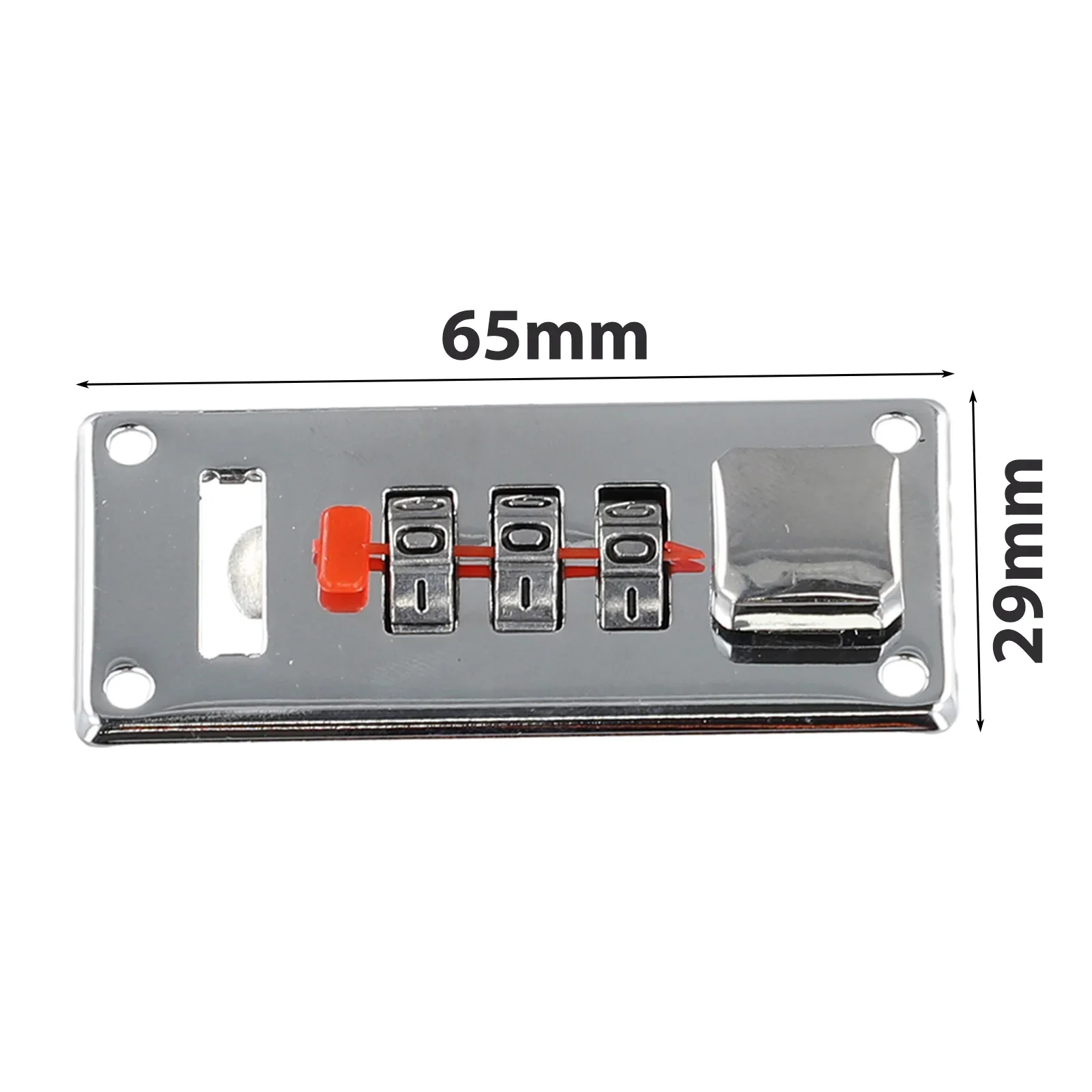 Zamek szyfrowy na hasło Blokada bagażu Blokada walizki Zabezpieczenie przed kradzieżą Zamek szyfrowy Żelazny sprzęt domowy Akcesoria