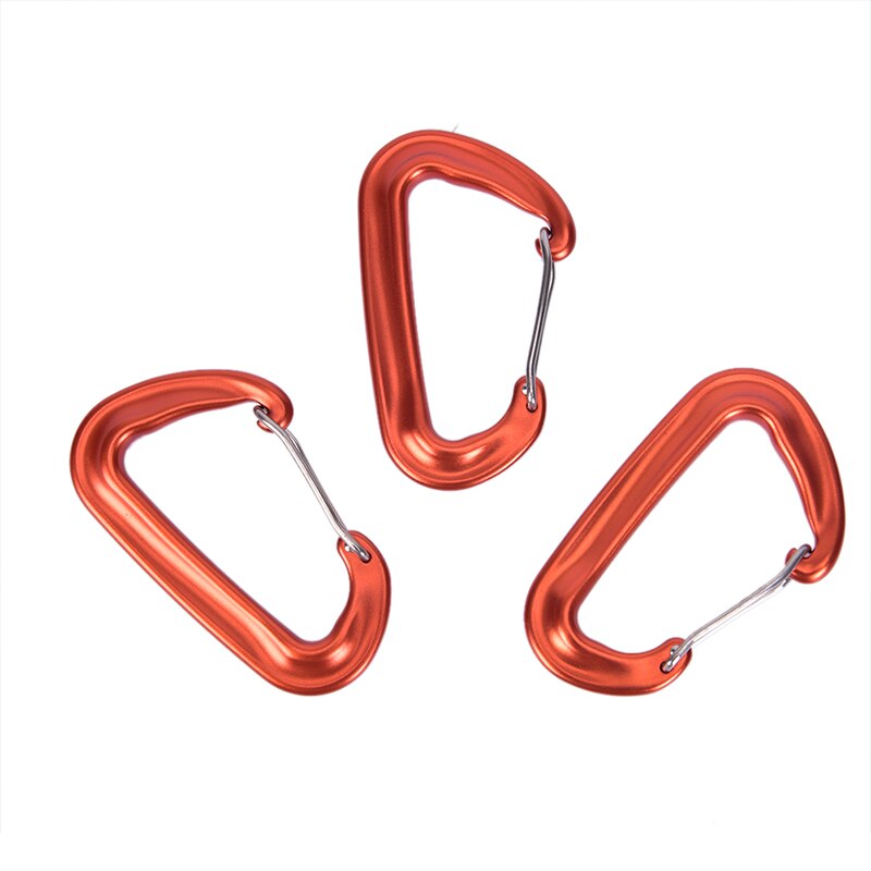 1PC Outdoor Climbing Snap Clip Lock Buckle Aluminum Alloy Carabiner Keychain Safety Balance Carabiner Clasp Camping Outdoor
