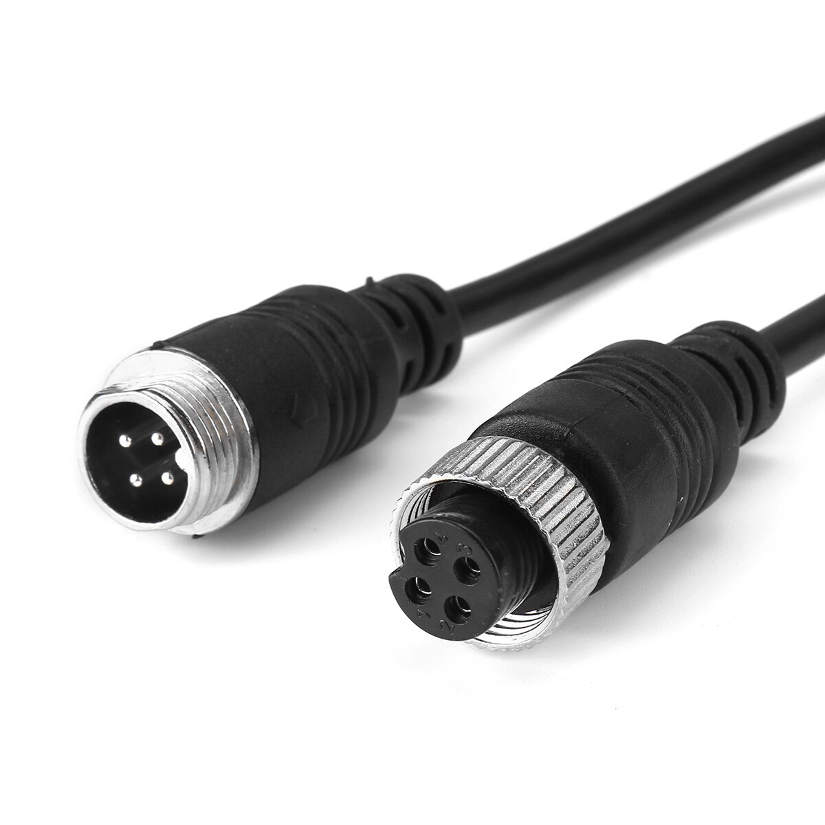 15M / 20M 4Pin Aviation Vehicle CCTV Camera Waterproof Extension Cable 4 Pin Aviation Video Cable