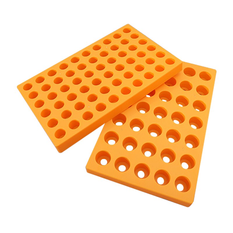 ER collet storage box 60-hole ER25 and 35-hole ER32 collet plastic finishing rack special for CNC machining center