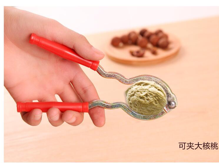 ,Kitchen Gadget,Multifunction Go Walnut Clip, Iron + Plastic Flake Nut Shell Tools, .